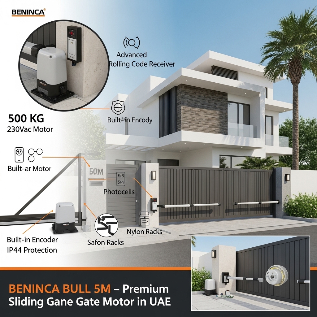BENINCA BULL5M Automatic Sliding Gate Opener